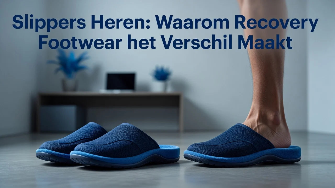 Professional header image for list-based article: Slippers Heren: Waarom Recovery Footwear het Verschil Maakt